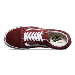 Vans Bayan Spor Ayakkabı Old Skool Kahverengi/Beyaz | 60818-186